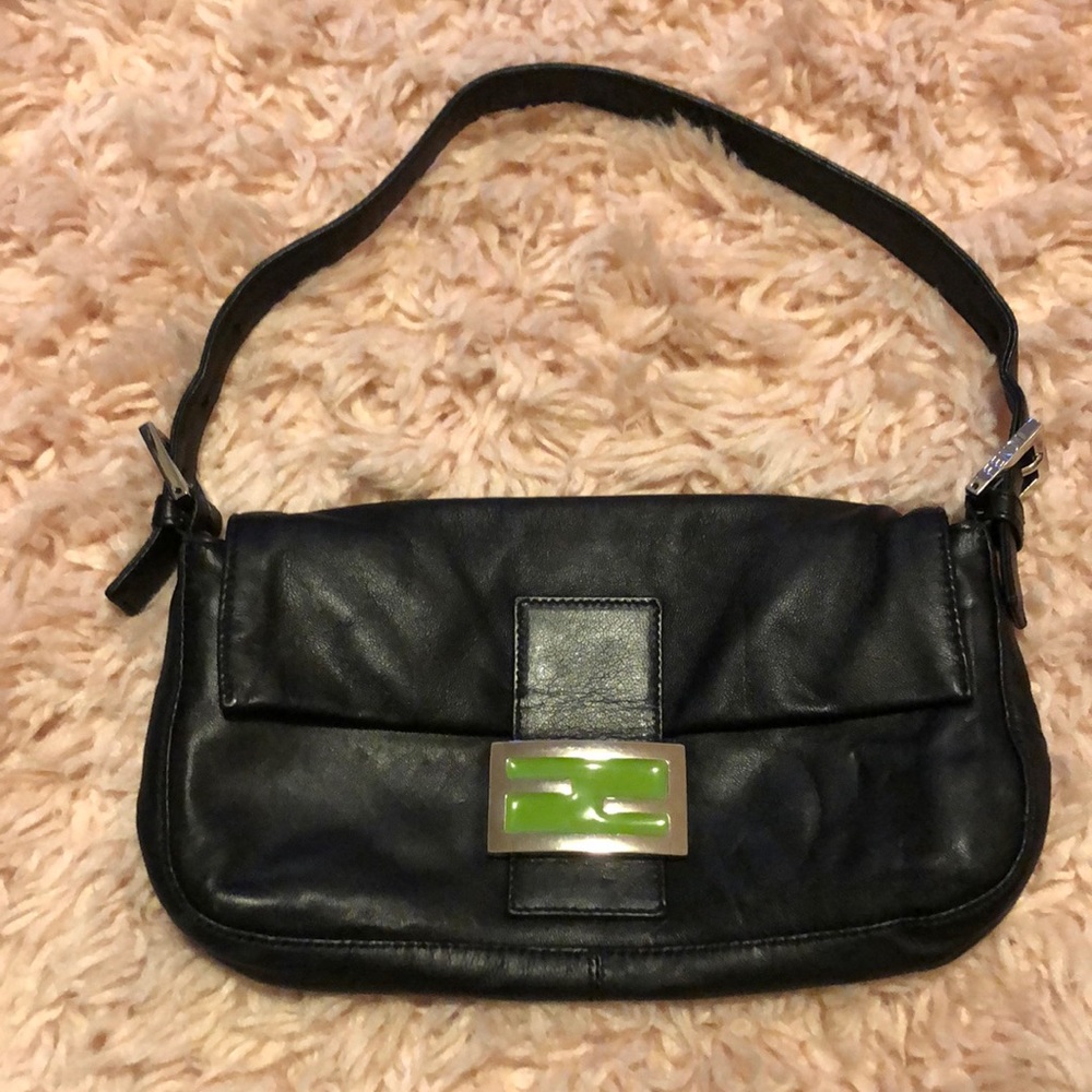 Vintage Leather Fendi Baguette